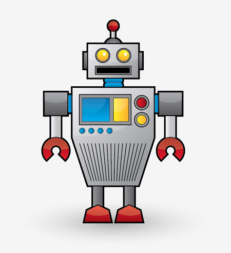 Create a Cool Vector Robot Character in Illustrator