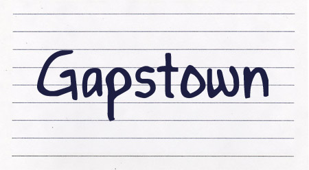 Gapstown font