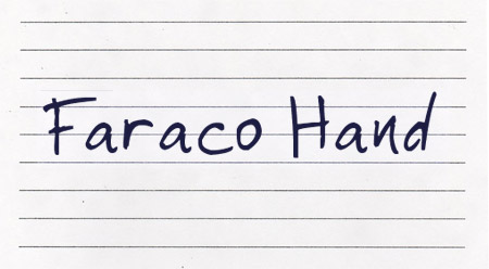 Faraco Hand font