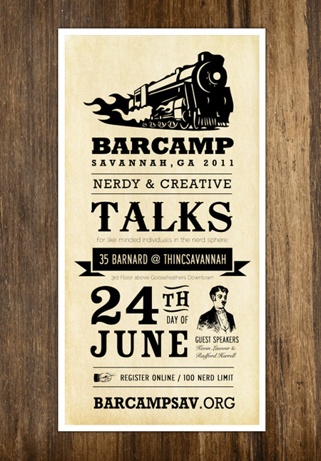 View the typography poster design