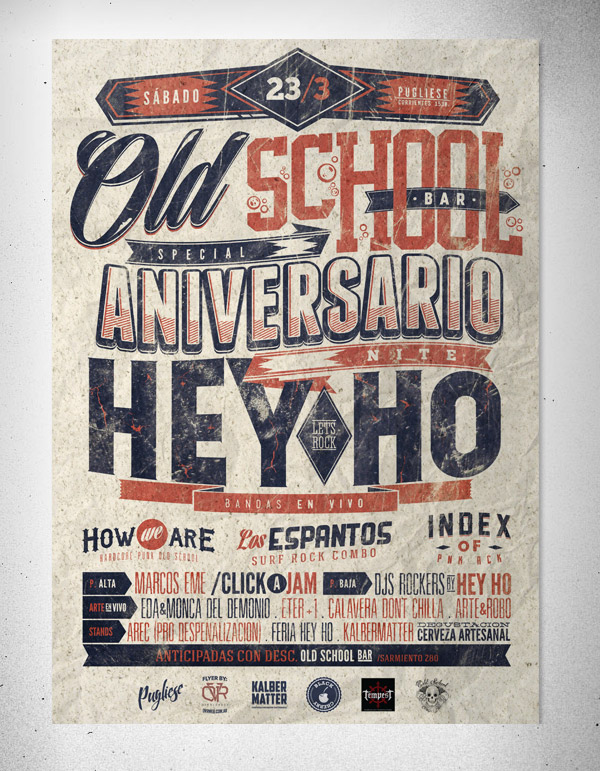 Aniversario Hey Ho by Overloaded Design