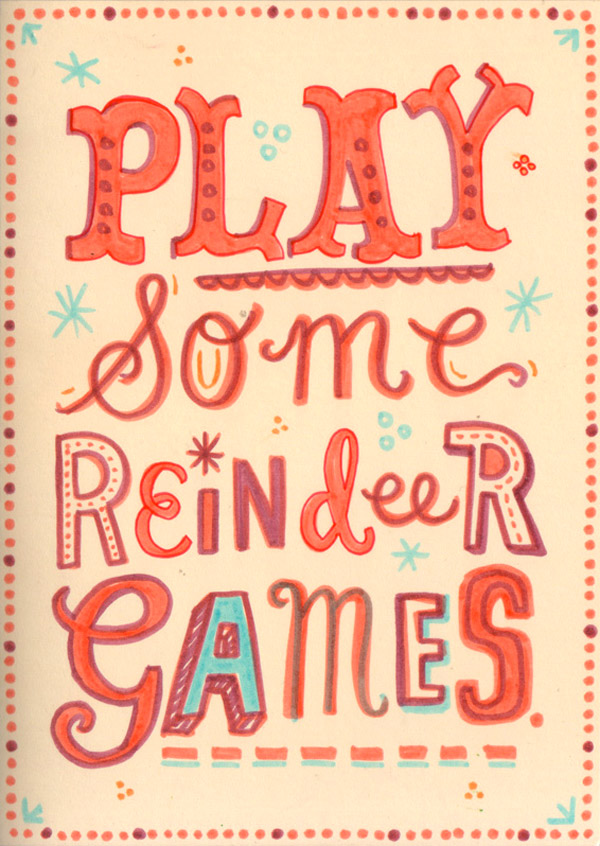 Reindeer Games by Linzie Hunter