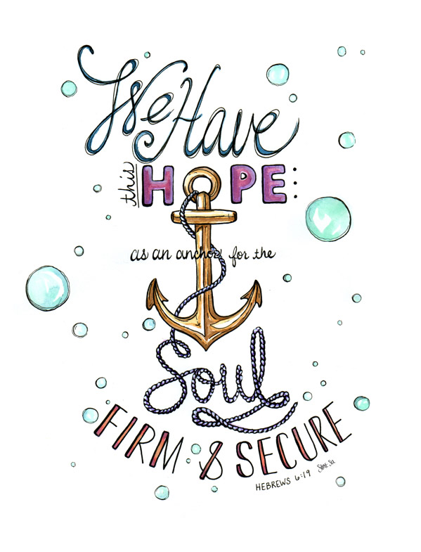 Hebrews 6:19 by Shannon Sutton