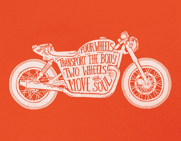 Two Wheels Move the Soul by Daniel Feldt