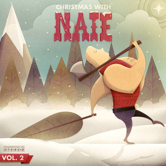Christmas With Nate Album Cover by Justin Mezzell