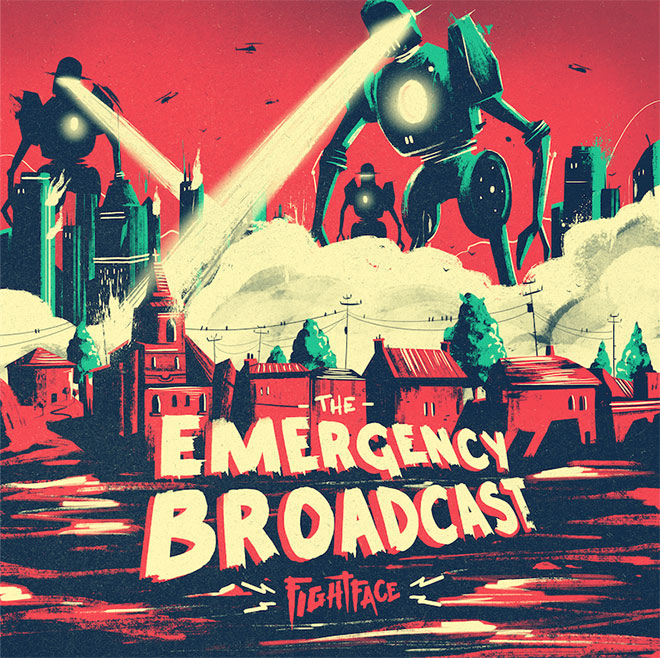 The Emergency Broadcast Album Cover by Marie Bergeron