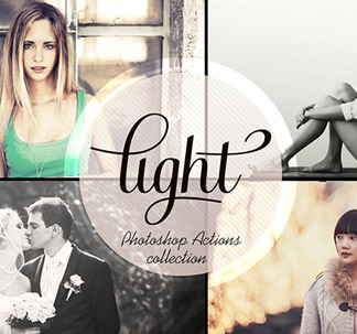 14 Light Photo Effect Actions