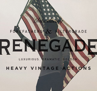 34 Renegade Photoshop Actions