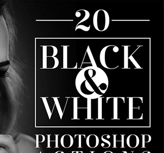 Black & White Photo Effect Actions