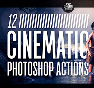12 Cinematic Photo Effect Actions