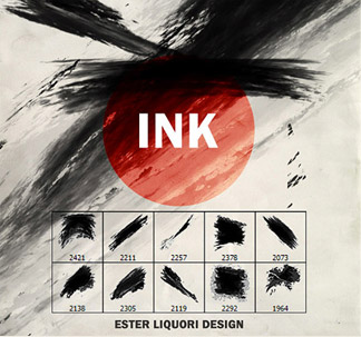 10 Ink Brushes