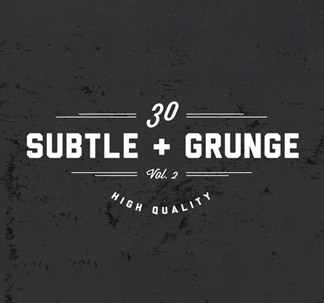 30 Subtle Grunge Brushes