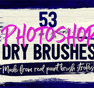 Photoshop Dry Brushes