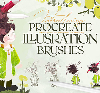 21 Procreate Illustration Brushes