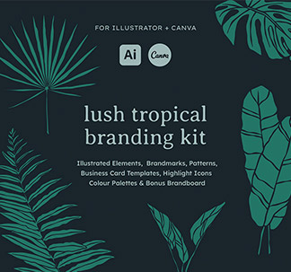 Tropical Branding Kit