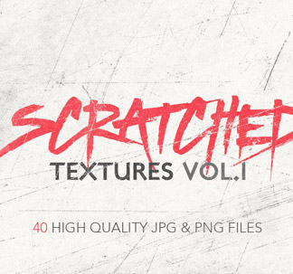 40 Scratched Textures
