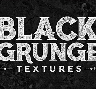 10 Black Grunge Textures