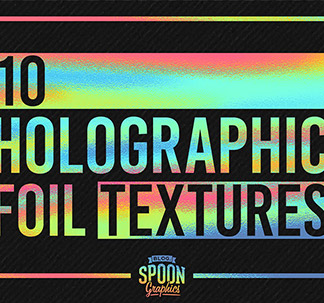 Holographic Foil Textures