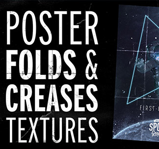 Poster Folds and Creases Textures