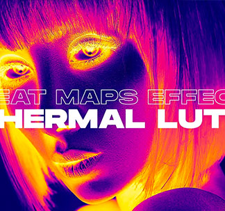 Thermal Heat Map Effect LUTs