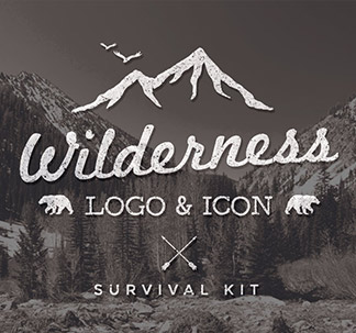 Wilderness Vector & Logo Kit