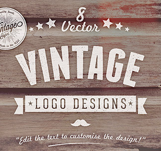 Customizable Vector Vintage Logos