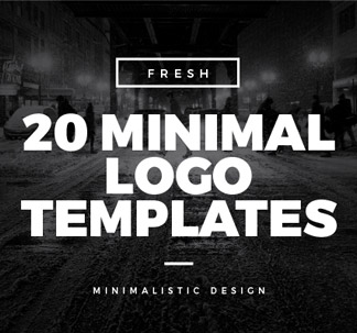 Minimal Logo Templates (20 vectors)