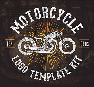 Motorcycle Vector Graphics & Logo Kit