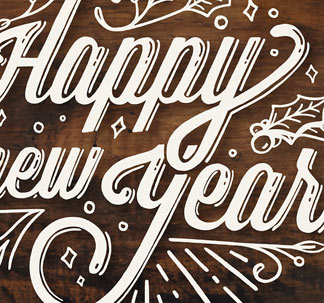 New Year Lettering Graphics