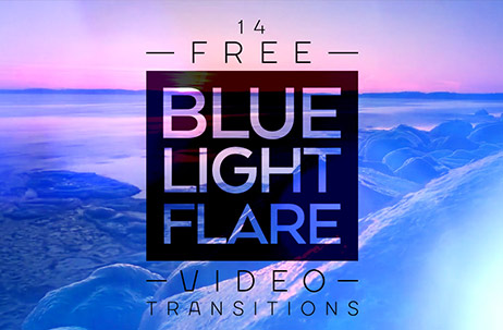 Blue Light Flare Transitions