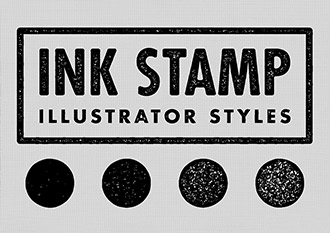 Ink Stamp Illustrator Styles