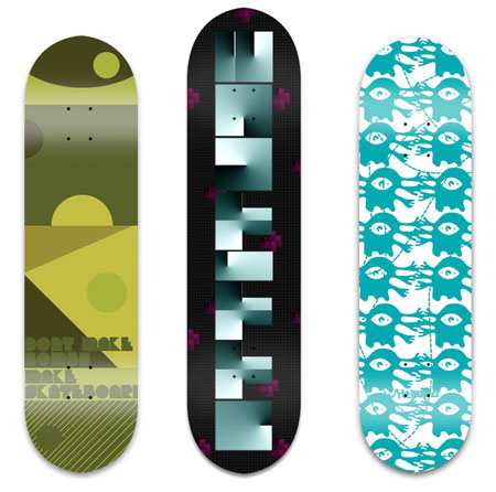 220+ Stunning Creative Skateboard Graphics