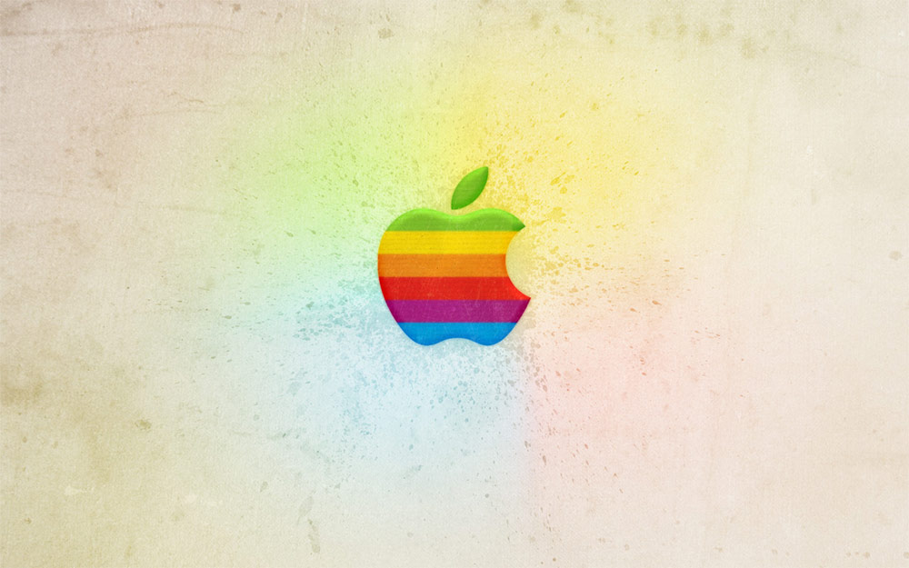 How To Create a Retro Apple Wallpaper in Photoshop