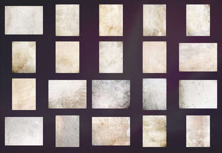 Light grunge texture pack preview