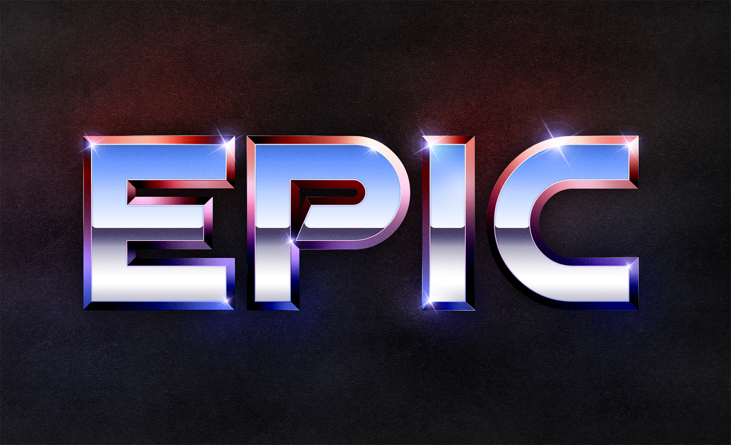 overlapping repeating 80s style text effect photoshop