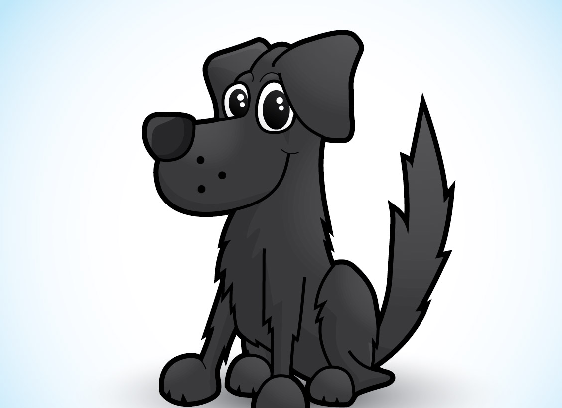 How To Draw a Cute Vector Dog Character in Illustrator