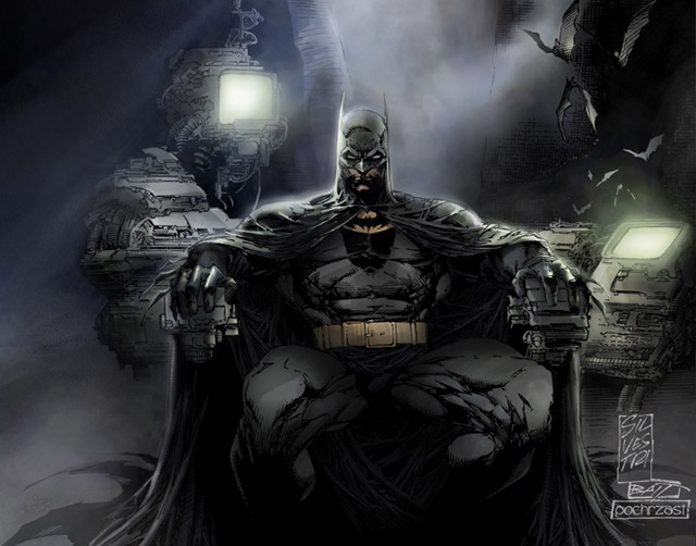 30 Amazing Batman Illustrations & Digital Paintings