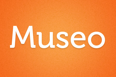 Download the Museo font