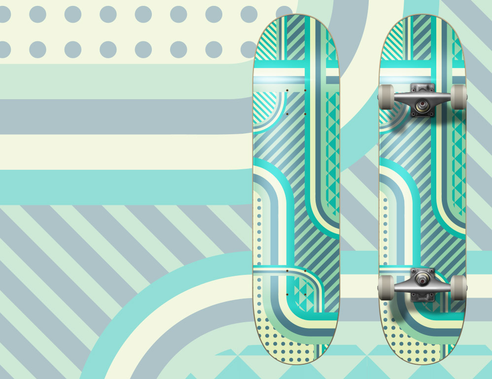 how-to-create-a-patterned-vector-skateboard-design