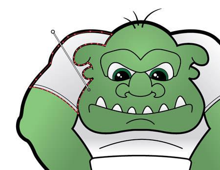 How To Create a Grumpy Troll Character in Illustrator