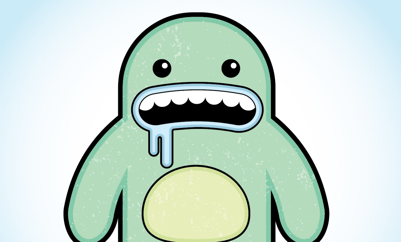Fun Vector Monster Character Illustrator Tutorial