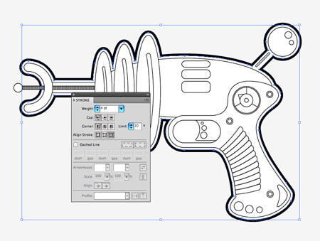 Me drawing the railgun to vector in G. Drawings