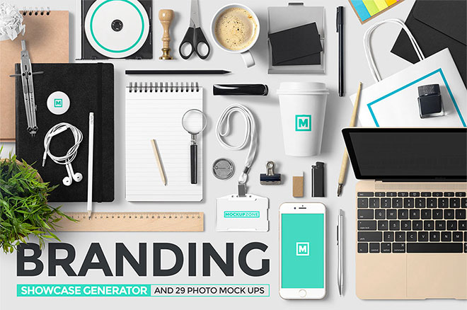 Branding Showcase Generator and Photos