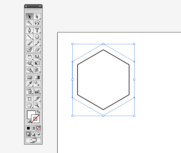 Cómo crear un diseño geométrico abstracto tipo panal con Illustrator