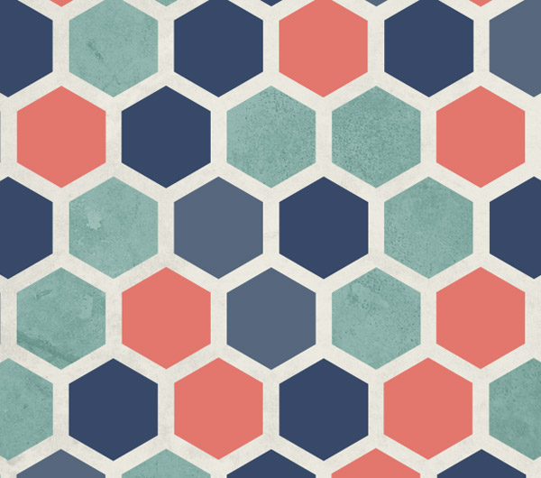 Create a honeycomb pattern in Illustrator 