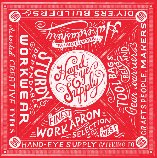Hand-Eye Supple Bandana by Mary Kate McDevitt
