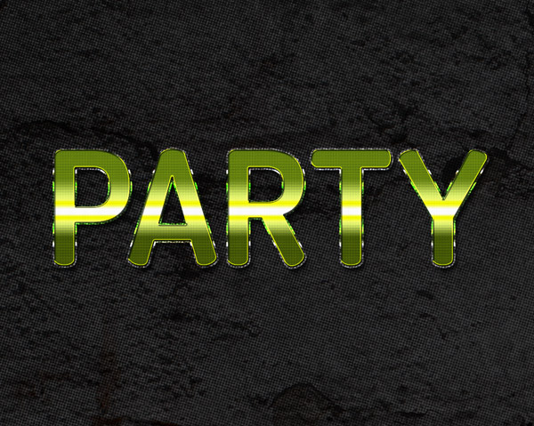 Free Photoshop Party Text Style by GraphicsFuel