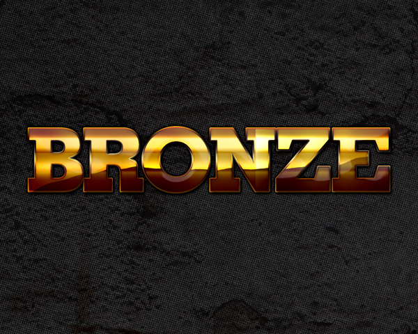 Bronze Metallic Photoshop Style by aanderr