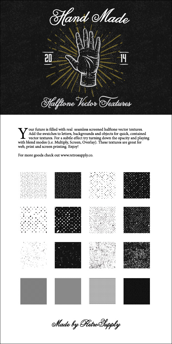 VectorSupply Halftone Textures