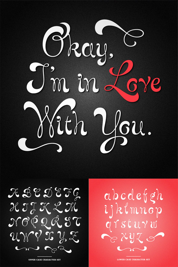 Lullaby font preview